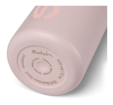 satch gourde acier affiné Rose SAT-EBO-001-465