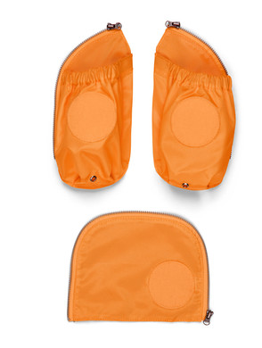 ergobag Sicherheitsset Seitentaschen Zip-Set orange pack&cubo/ERG-STA-001-601