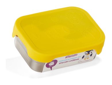 Set boîte à tartines acier affiné jaune AFZ-LBX-001-001