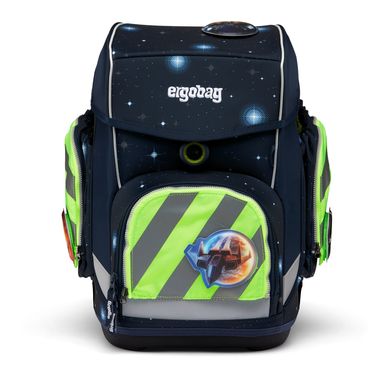 ergobag Fluo-Zip Set mit Reflektor Grün ERG-SIR-002-213