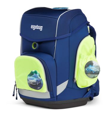 ergobag Fluo-Zip Set mit Seitentaschen Gelb/ERG-STA-002-103