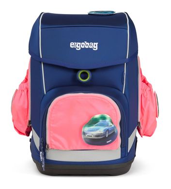 ergobag Fluo-Zip Set mit Seitentaschen Pink/ERG-STA-002-511