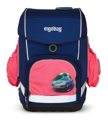 ergobag Fluo-Zip Set mit Seitentaschen Pink/ERG-STA-002-511