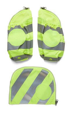 ergobag Fluo-Zip Set mit Reflektor und Seitentaschen Gelb/ERG-STR-002-103