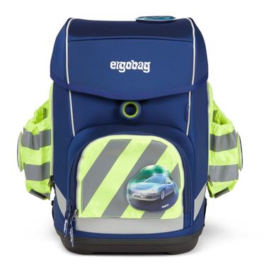 ergobag Fluo-Zip Set mit Reflektor und Seitentaschen Gelb/ERG-STR-002-103