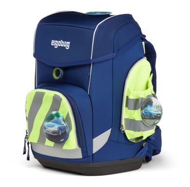 ergobag Fluo-Zip Set mit Reflektor und Seitentaschen Gelb/ERG-STR-002-103