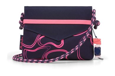 satch Clutch Pink Supreme av. cordelette SAT-CLT-001-9SP