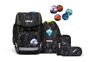 ergobag cubo 5-tlg. Set Super ReflektBär 00654-900Z6-10