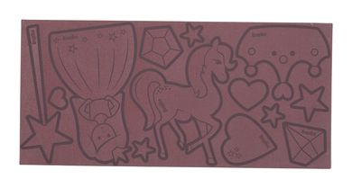 ergobag Reflexie-Sticker Prinzessin rot 00356-40019-10