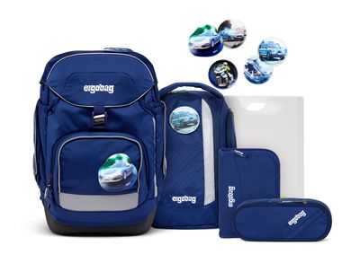 ergobag 6-tlg. Set BlaulichtBär 01033-30001-10