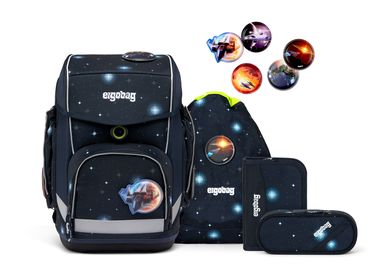 ergobag cubo 5-tlg. Set KoBärnikus Glow 01036-900L9-10