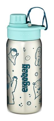 ergobag Trinkflasche Edelstahl petrol 01071-20118-10