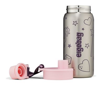 ergobag Trinkflasche Edelstahl rosa 01071-40019-10