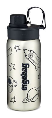 ergobag Trinkflasche Edelstahl schwarz 01071-80001-10