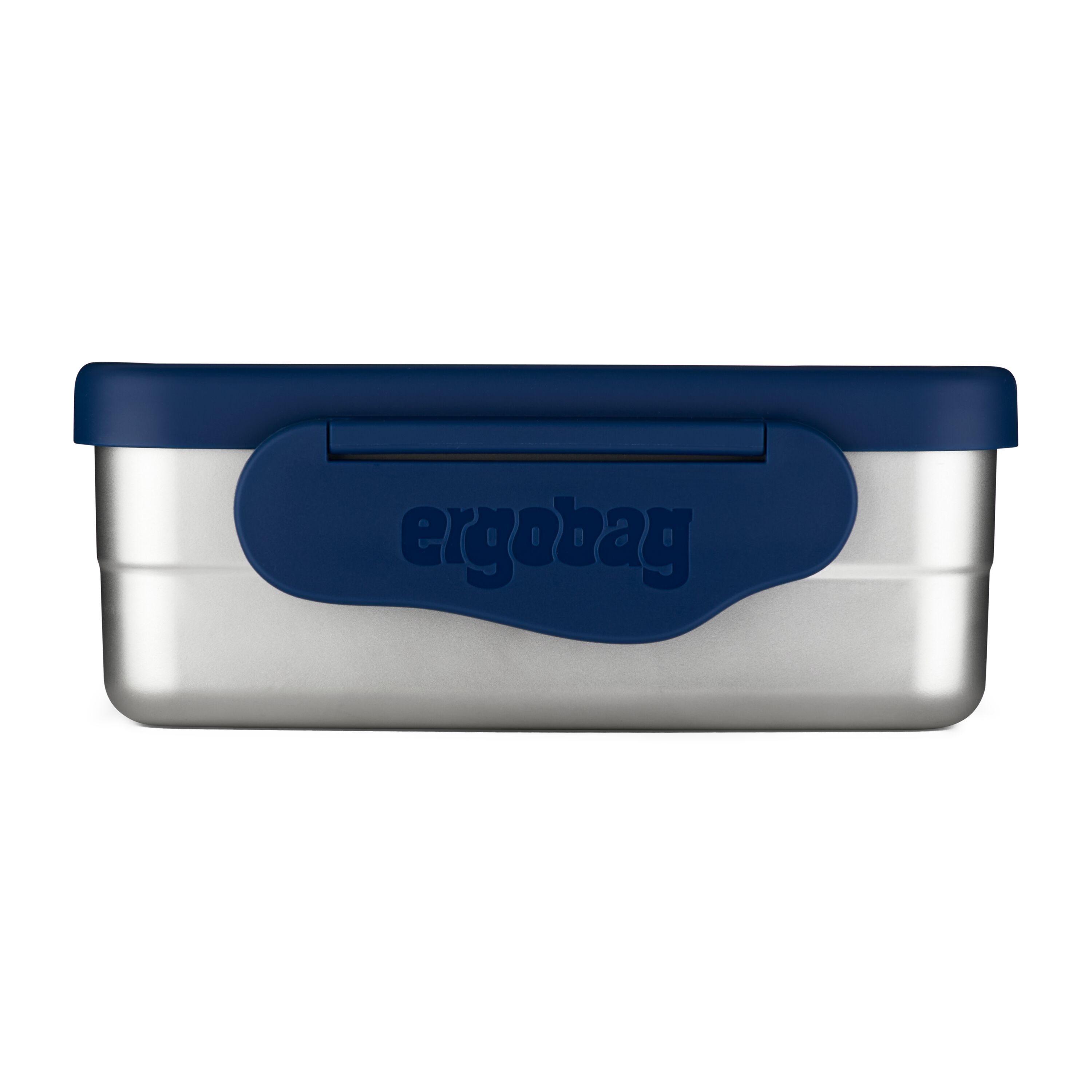 ergobag boîte à tartines acier affiné bleue / 01070-30001-10