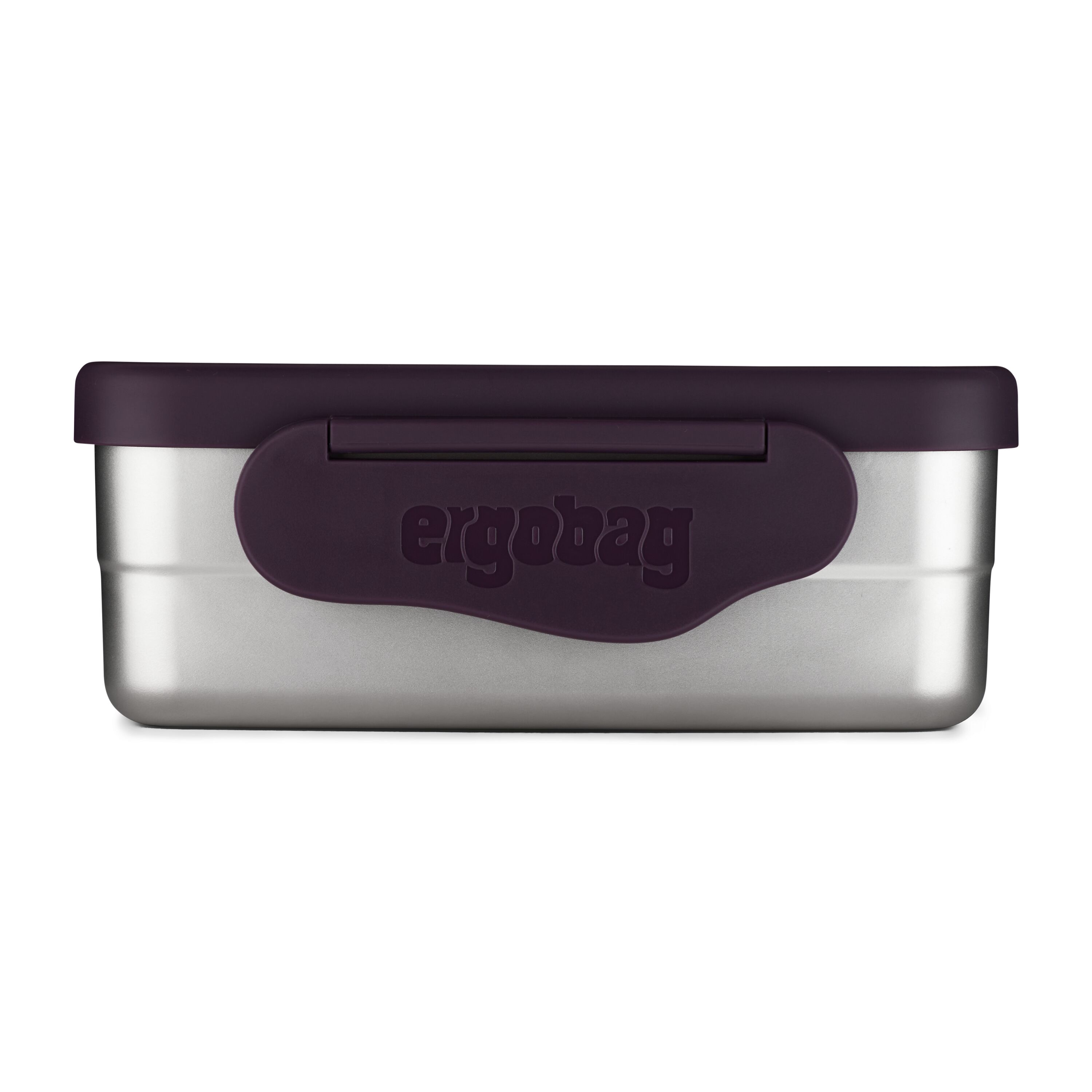 ergobag boîte à tartines acier affiné lilas / 01070-40001-10
