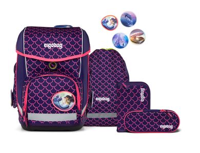 ergobag cubo 5-tlg. Set PerlentauchBär 01212-900K2-10