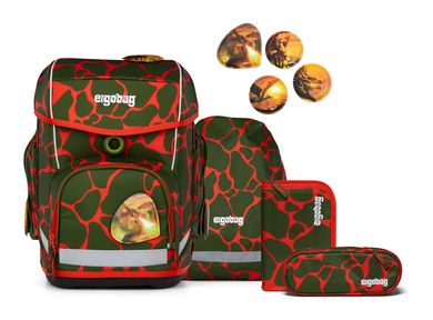 ergobag cubo 5-tlg. Set FeuerspeiBär 01212-90285-10