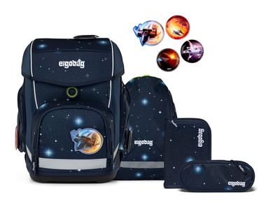 ergobag cubo 5-tlg. Set KoBärnikus 01212-900L9-10