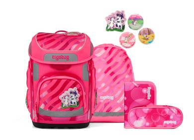 ergobag cubo Set KuntBärbuntes Einhorn 01512-90160-10