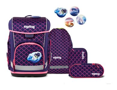 ergobag cubo light Set PerlentauchBär 01518-900K2-10