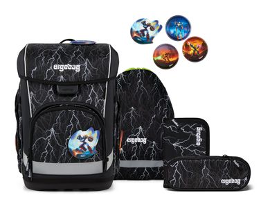 ergobag cubo light Set Super ReflektBär 01518-900Z6-10