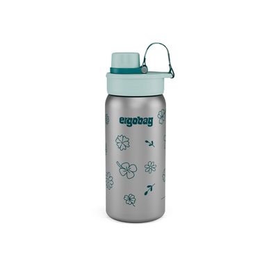 ergobag Edelstahl Trinkflasche Blumen 01071-20191-10