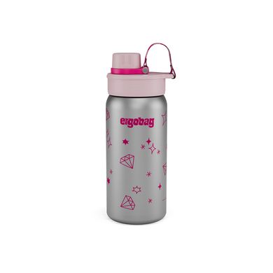 ergobag Edelstahl Trinkflasche Glitzer 01071-40082-10