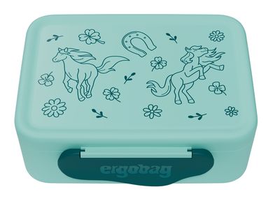ergobag Kunststoff Brotdose Pferde 01069-20191-10