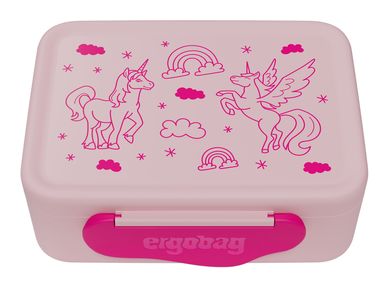 ergobag Kunststoff Brotdose Einhorn 01069-40165-10