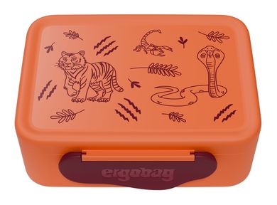 ergobag Kunststoff Brotdose Tiger 01069-60098-10