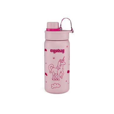 ergobag Edelstahl Trinkflasche Einhorn 01627-40051-10