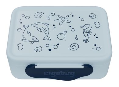 ergobag Kunststoff Brotdose Delfin 01069-30011-10