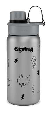 ergobag Edelstahl Trinkflasche Gewitter 01071-80008-10